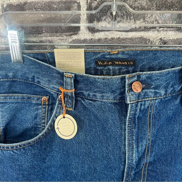 NWT Nudie Jeans Gritty Jackson 90s Stone - size 36 - Picture 10 of 16